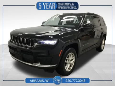 Black 2022 Jeep Grand Cherokee L Laredo for sale in Abrams, WI