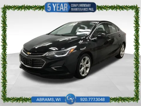 Black 2016 Chevrolet Cruze Premier for sale in Abrams, WI