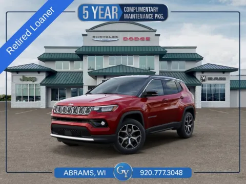 Red 2026 Jeep Compass Limited for sale in Abrams, WI
