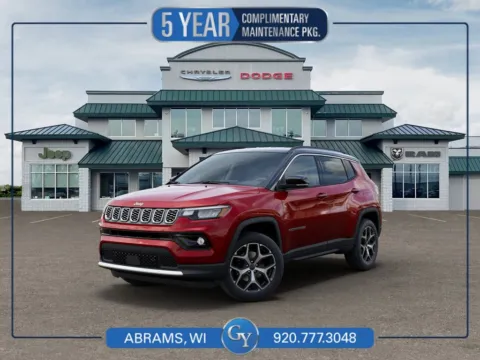Red 2026 Jeep Compass Limited for sale in Abrams, WI