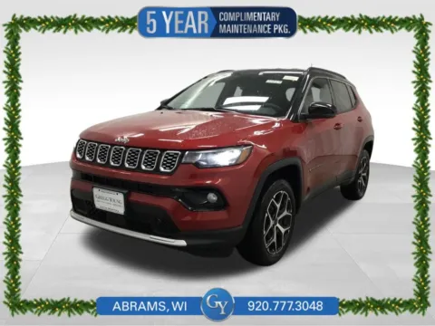 Red 2026 Jeep Compass Limited for sale in Abrams, WI