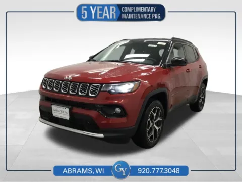 Red 2026 Jeep Compass Limited for sale in Abrams, WI