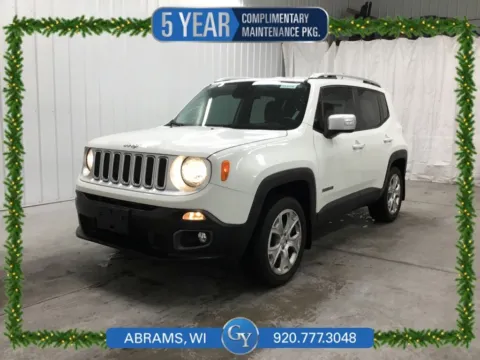 White 2015 Jeep Renegade Limited for sale in Abrams, WI