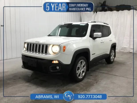 White 2015 Jeep Renegade Limited for sale in Abrams, WI