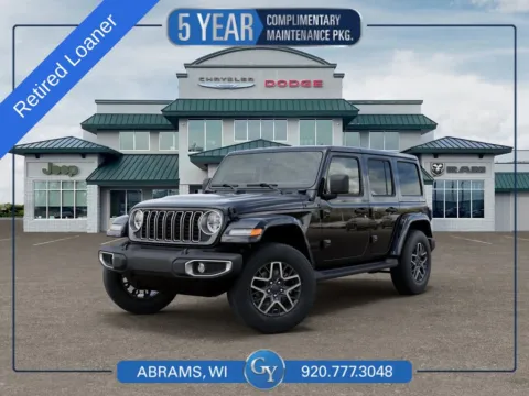 Black 2026 Jeep Wrangler Sahara for sale in Abrams, WI