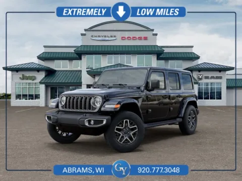 Black 2026 Jeep Wrangler Sahara for sale in Abrams, WI