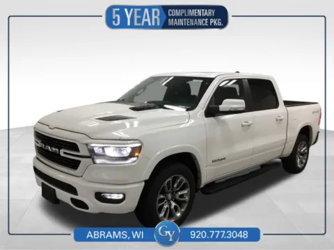 White 2021 Ram 1500 Laramie for sale in Abrams, WI
