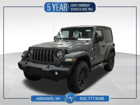 Gray 2019 Jeep Wrangler Sport for sale in Abrams, WI