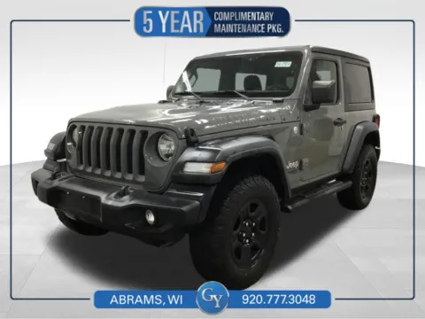 Gray 2019 Jeep Wrangler Sport for sale in Abrams, WI