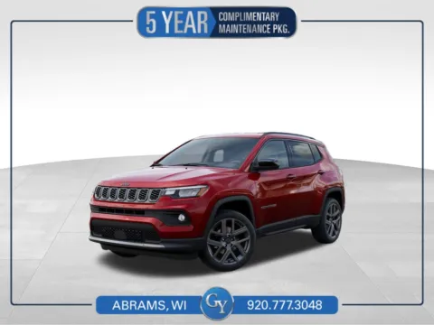 Red 2026 Jeep Compass Latitude for sale in Abrams, WI