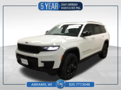 White 2025 Jeep Grand Cherokee L Altitude X for sale in Abrams, WI