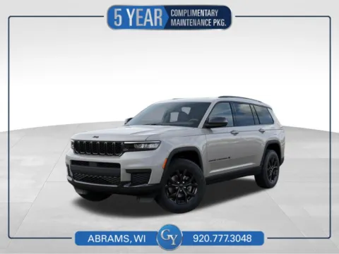 Silver 2025 Jeep Grand Cherokee L Altitude X for sale in Abrams, WI