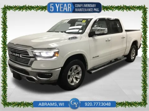 White 2021 Ram 1500 Laramie for sale in Abrams, WI