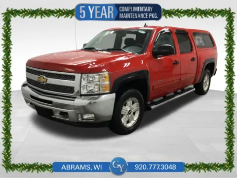 Red 2012 Chevrolet Silverado 1500 LT for sale in Abrams, WI