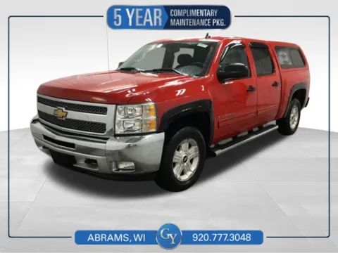Red 2012 Chevrolet Silverado 1500 LT for sale in Abrams, WI