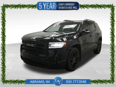 Black 2023 GMC Acadia SLT for sale in Abrams, WI