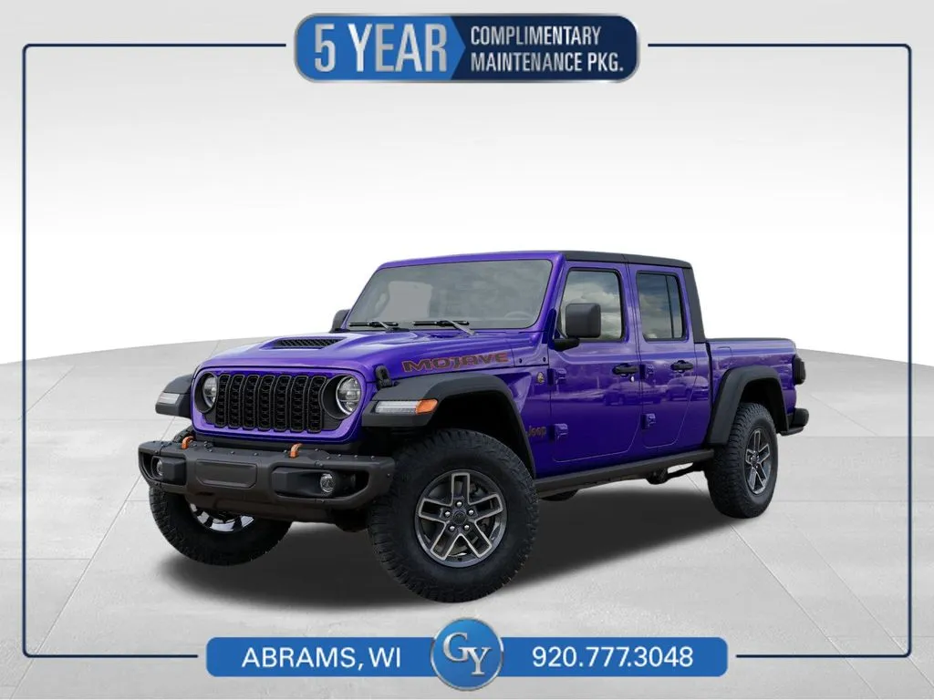 Purple 2026 Jeep Gladiator Mojave for sale in Abrams, WI