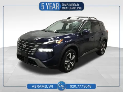 Blue 2024 Nissan Rogue SL for sale in Abrams, WI