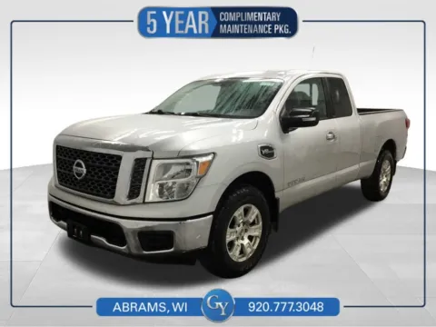 Silver 2017 Nissan Titan SV for sale in Abrams, WI