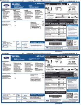 Photos of 2024 Ford Escape Platinum for sale in Abrams, WI at Gregg Young Abrams Chrysler Dodge Jeep Ram