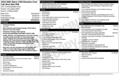 Photos of 2022 GMC Sierra 1500 Elevation for sale in Abrams, WI at Gregg Young Abrams Chrysler Dodge Jeep Ram