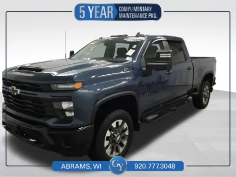 Blue 2024 Chevrolet Silverado 2500HD Custom for sale in Abrams, WI
