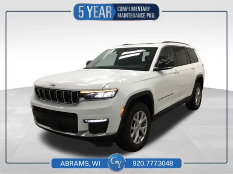 White 2022 Jeep Grand Cherokee L Limited for sale in Abrams, WI