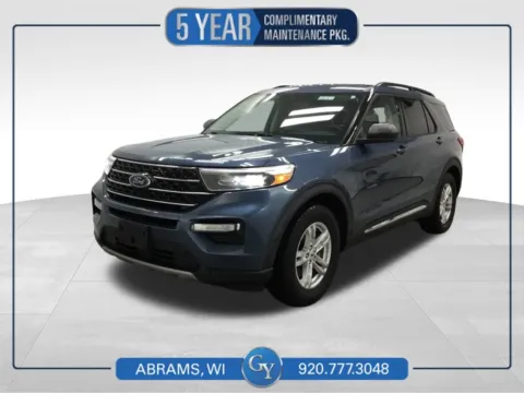Blue 2020 Ford Explorer XLT for sale in Abrams, WI