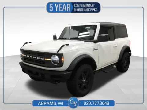 White 2024 Ford Bronco Black Diamond for sale in Abrams, WI