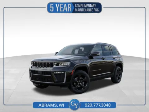 Black 2026 Jeep Grand Cherokee Limited for sale in Abrams, WI