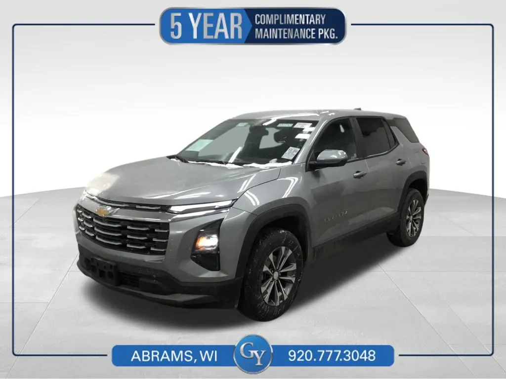 Gray 2025 Chevrolet Equinox LT for sale in Abrams, WI