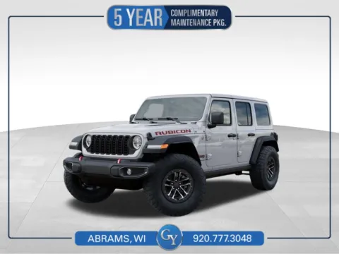 White 2026 Jeep Wrangler Rubicon for sale in Abrams, WI