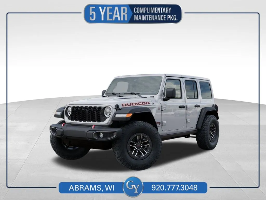 White 2026 Jeep Wrangler Rubicon for sale in Abrams, WI