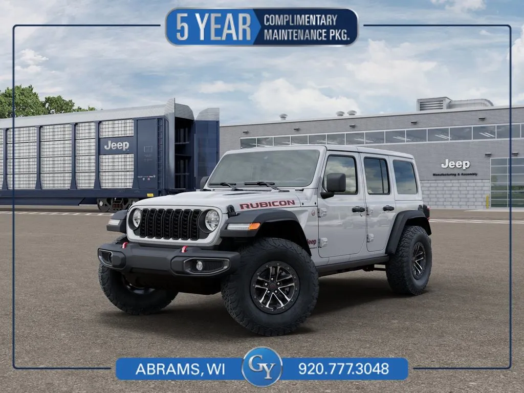 White 2026 Jeep Wrangler Rubicon for sale in Abrams, WI