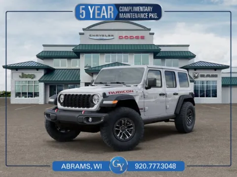 White 2026 Jeep Wrangler Rubicon for sale in Abrams, WI