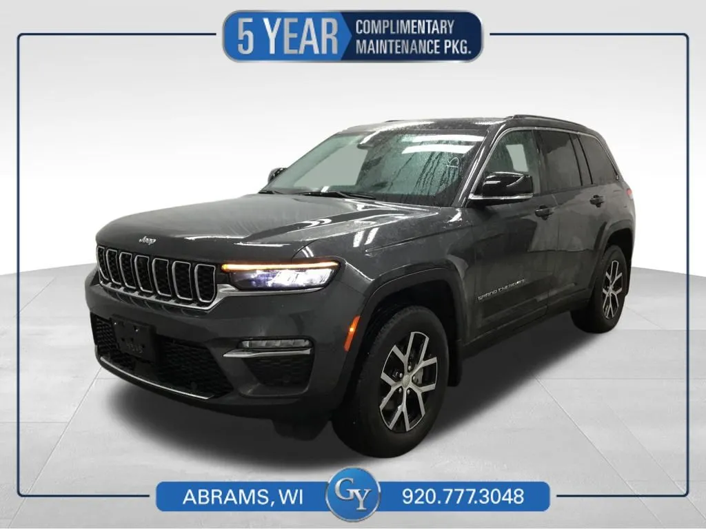 Gray 2023 Jeep Grand Cherokee Limited for sale in Abrams, WI