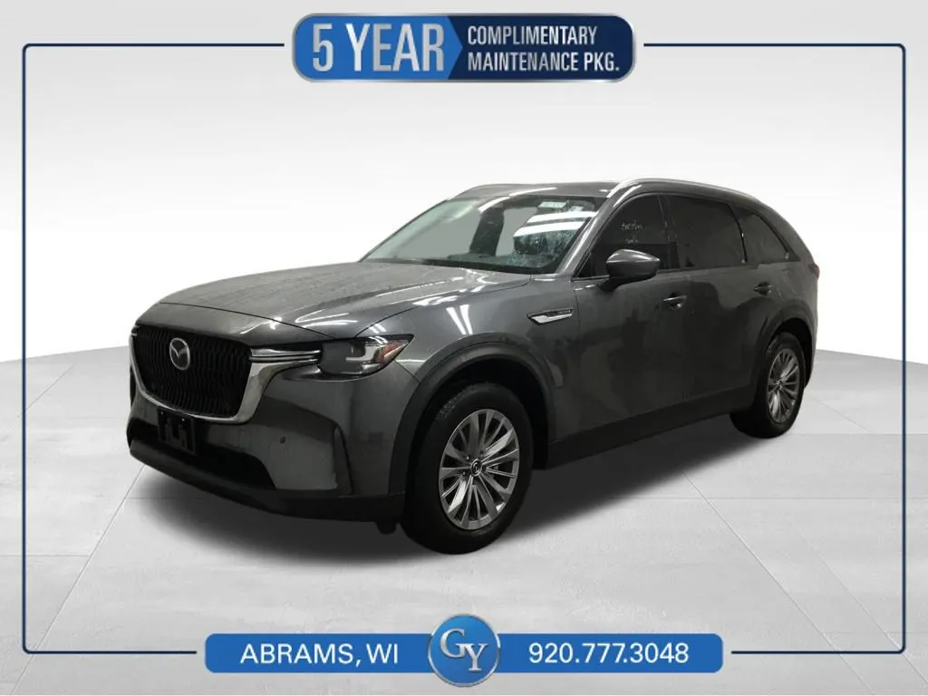 Gray 2025 Mazda CX-90 3.3 Turbo Preferred for sale in Abrams, WI