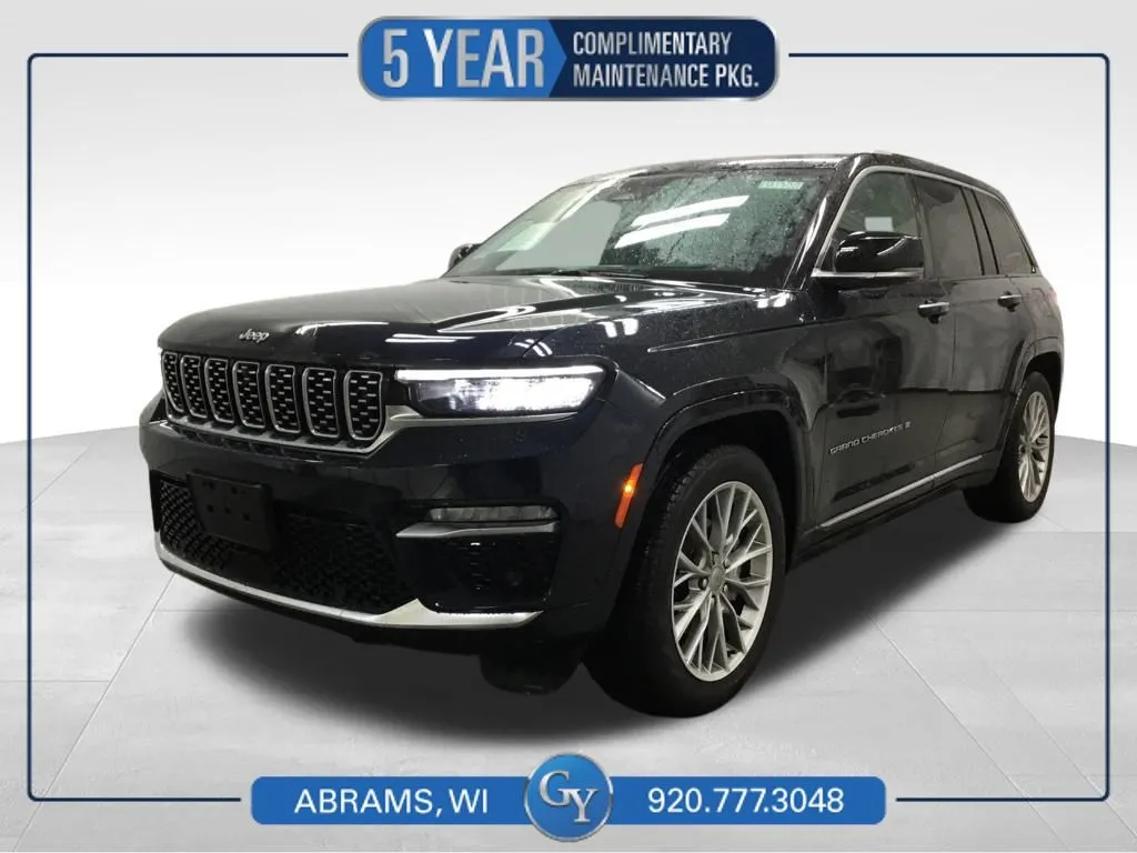 Blue 2023 Jeep Grand Cherokee Summit for sale in Abrams, WI