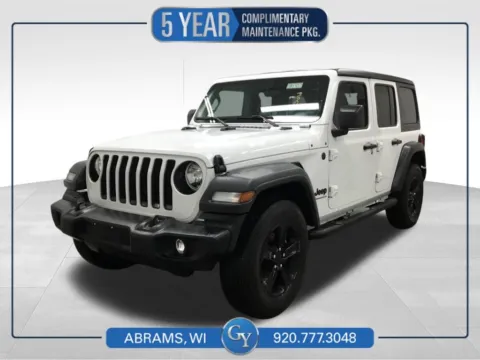 White 2023 Jeep Wrangler Sport for sale in Abrams, WI