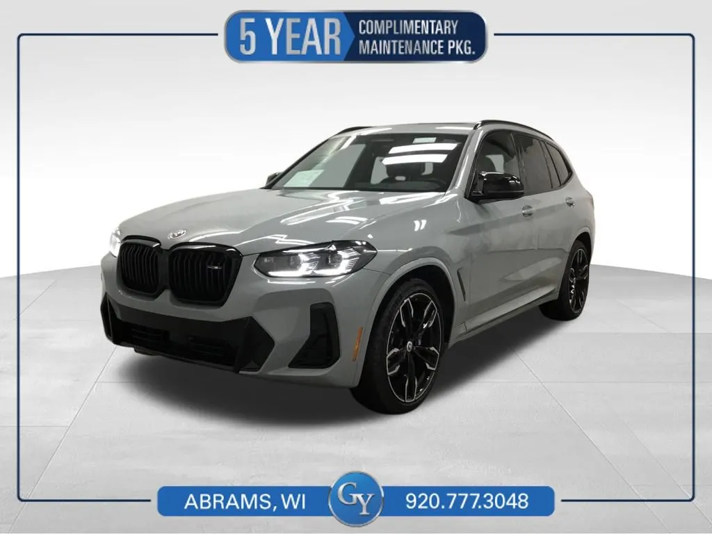 Gray 2023 BMW X3 M40i for sale in Abrams, WI