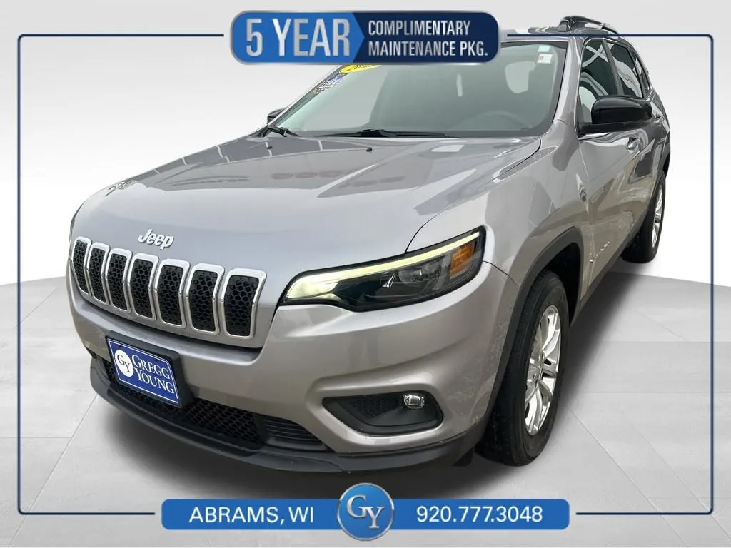 Silver 2022 Jeep Cherokee Latitude Lux for sale in Abrams, WI
