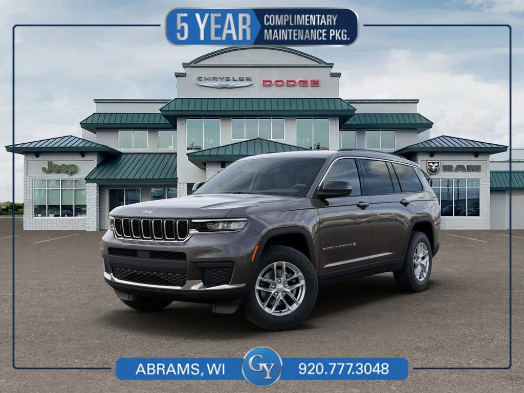 Gray 2026 Jeep Grand Cherokee L Laredo for sale in Abrams, WI