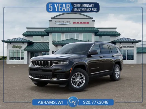 Black 2026 Jeep Grand Cherokee L Laredo for sale in Abrams, WI