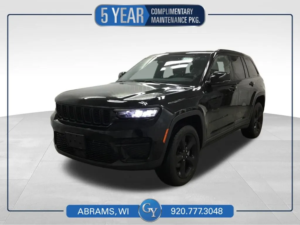 Black 2023 Jeep Grand Cherokee Altitude X for sale in Abrams, WI