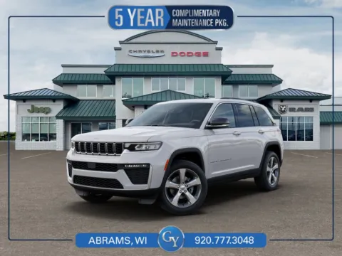 White 2026 Jeep Grand Cherokee Limited for sale in Abrams, WI