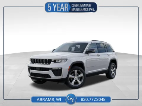 White 2026 Jeep Grand Cherokee Limited for sale in Abrams, WI