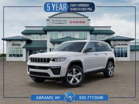 White 2026 Jeep Grand Cherokee Limited for sale in Abrams, WI