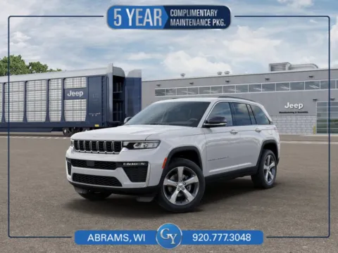 White 2026 Jeep Grand Cherokee Limited for sale in Abrams, WI