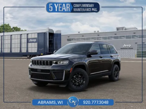 Black 2026 Jeep Grand Cherokee Laredo for sale in Abrams, WI