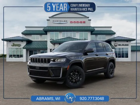 Black 2026 Jeep Grand Cherokee Laredo for sale in Abrams, WI